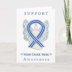 ALS Awareness Ribbon Angel Gepersonaliseerd Card Kaart