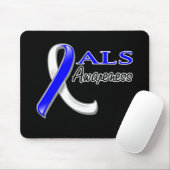 ALS Awareness Ribbon Muismat (Met muis)