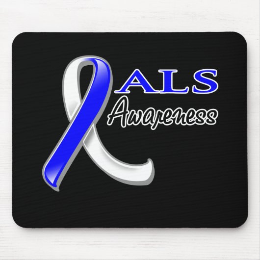 ALS Awareness Ribbon Muismat (Voorkant)