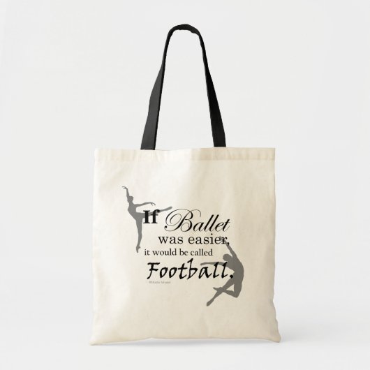 Als ballet... Tas (aanpasbaar) (Voorkant)