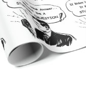 Als Biden het antwoord Comic is Cadeaupapier (Rol Hoek)