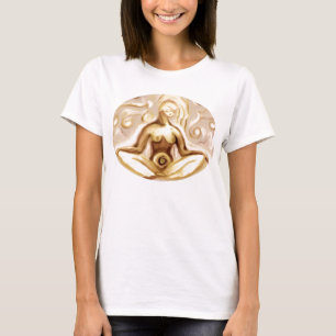 Als de adem wringt, is de geest ook onstabiel. t-shirt