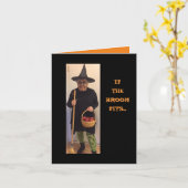 Als de bezem past kaart (Gele Bloem)