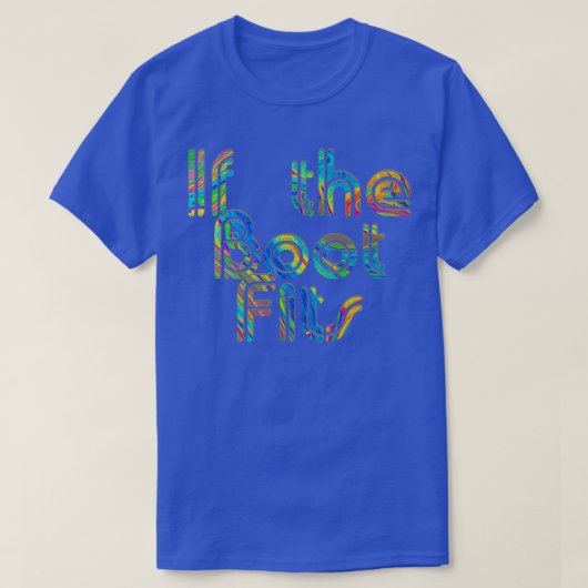 Als de Boot Fits T-shirt (Design voorkant)