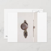 Als de ene deur sluit, gaat de andere open briefkaart (Voorkant / Achterkant)