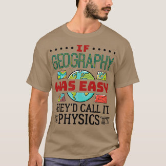 Als de geografie gemakkelijk was noemen zij het Fy T-shirt