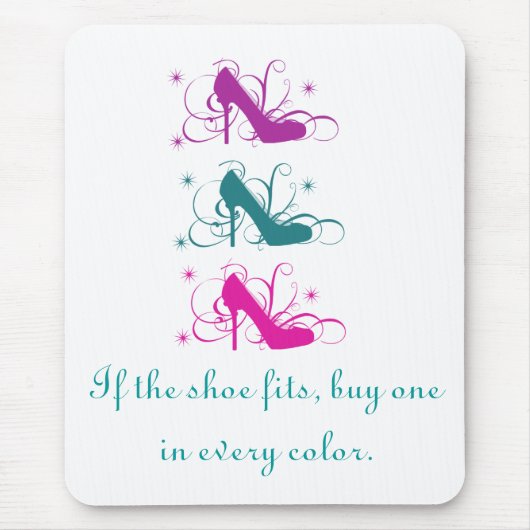 Als de hoe Mousepad past Muismat (Voorkant)