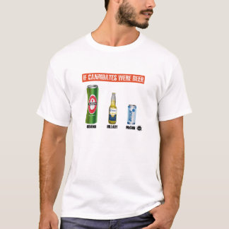 Als de kandidaten bier waren... t-shirt