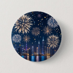 Als de lichten beginnen te doven ronde button 5,7 cm