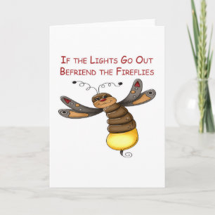 Als de lichten uitgaan voor de vuurvliegjes kaart