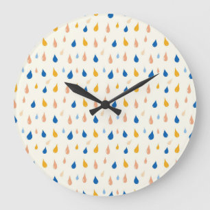 Als de regen er zo  uitziet grote klok