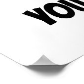 Als de schoen past ... Poster (Hoek)