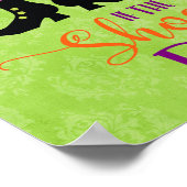 Als de schoen past, schoft de stoot Halloween op. Poster (Hoek)