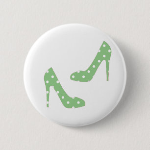Als de schoen past, wil ik het. ronde button 5,7 cm