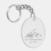 Als de sterren werden gemaakt om te aanbidden sleutelhanger (Voorkant Links)