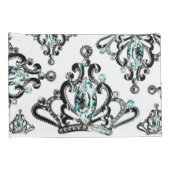 "Als de Tiara het past, Draag het!" Kussensloop (Achterkant-Rechts)