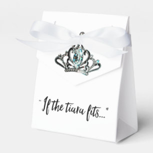 "Als de Tiara past...!" Bedankdoosjes