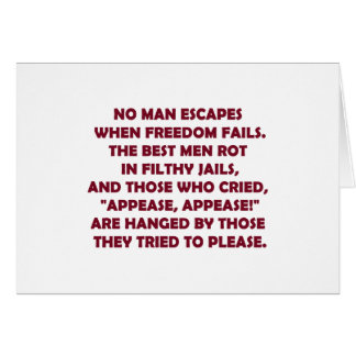 Als de Vrijheid ontbreekt