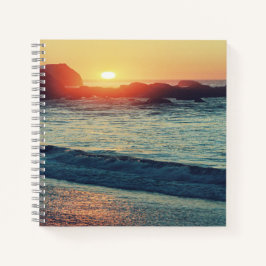 Als de zon ondergaat..... notitieboek