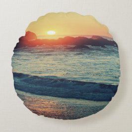 Als de zon ondergaat..... rond kussen