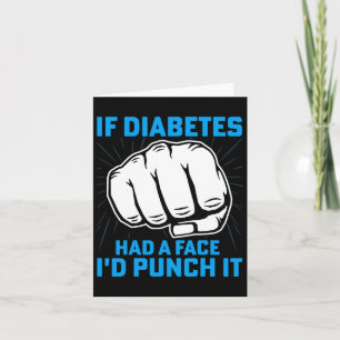 Als Diabetes een gezicht had, zou ik het Diabetes Kaart
