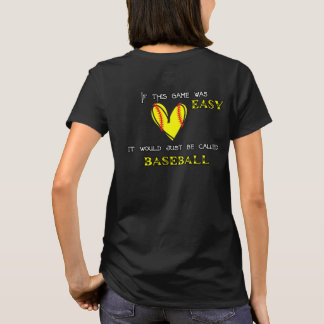 "Als dit spel makkelijk was" T-shirt