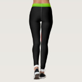 Als een baas! Bloeiend2 Leggings (Achterkant)