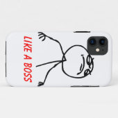 Als een baas Case-Mate iPhone case (Achterkant (horizontaal))