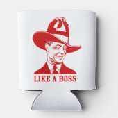 "Als een baas" Koelbox Blikjeskoeler (Achterkant)