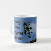 Als een baas. koffiemok (Voorkant links)