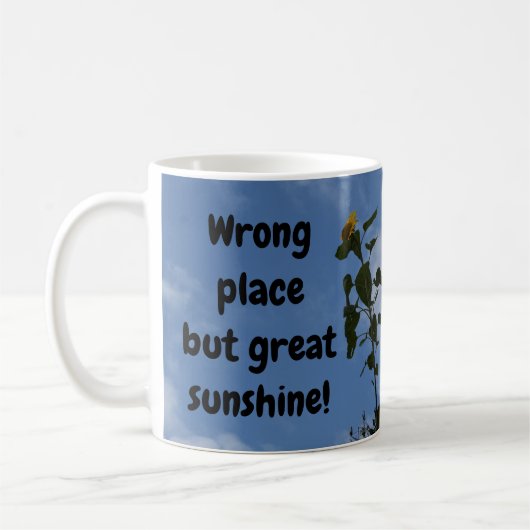 Als een baas. koffiemok (Links)