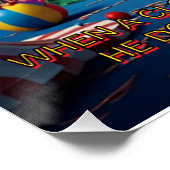 Als een clown een paleis binnengaat perfect poster (Hoek)