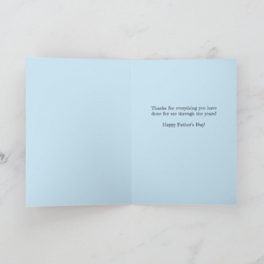 Als een Father Stepdad Modern Inspirivity Kaart (Binnen)