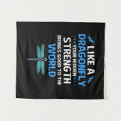 Als een libel wandkleed (Voorkant (horizontaal))