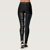 Als een merk met een fox-lf leggings (Achterkant)