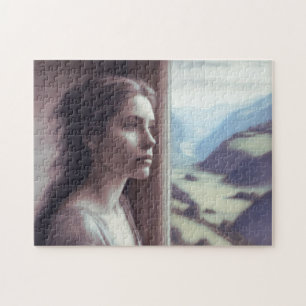 'Als een of andere gedurfde ziener in een trance' Legpuzzel