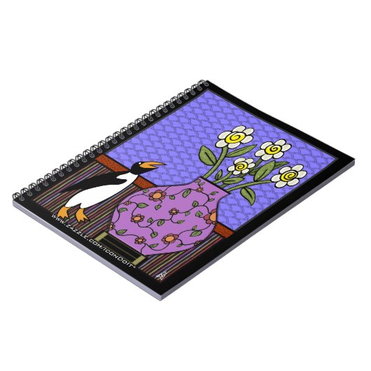 Als een pinguïn voor narcissen notitieboek (Linkerzijde)