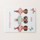 " ALS EEN PRINSES" GEPERSONALISEERD LEGPUZZEL (Horizontaal)