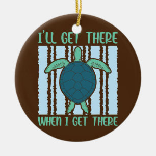 Als een schildpad zijn schelp verliest is het dakl keramisch ornament