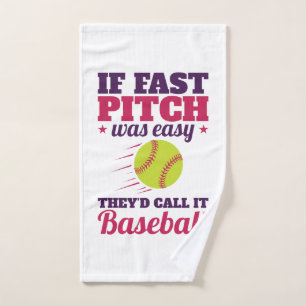 Als een snelle pitch eenvoudig is, is dit handig. handdoek
