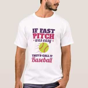 Als een snelle pitch eenvoudig is, is dit handig. t-shirt