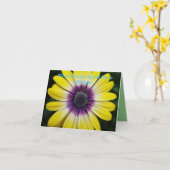 Als een speciaal iemand jarig is kaart (Gele Bloem)