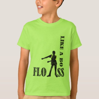 als een t-shirt met een baas