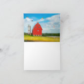 Als een varken vliegt noteer Kaart (Binnen)