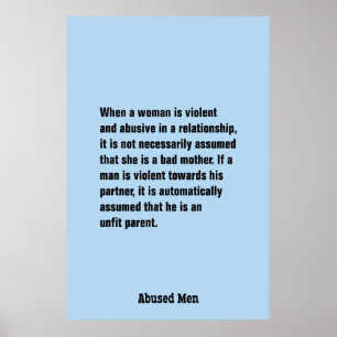 Als een vrouw gewelddadig en agressief is ... poster