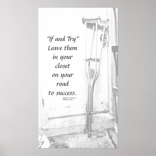 Als en probeer poster (Voorkant)