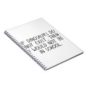 Als er geen dinosaurussen bestaan, notitieboek (Rechterzijde)