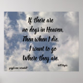 ALS ER GEEN DOGS-WILDE ROGERS-POSTER IS POSTER (Voorkant)