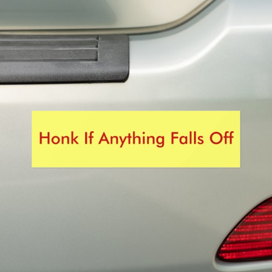 Als er iets herfsten is bumpersticker (Op auto)