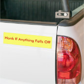 Als er iets herfsten is bumpersticker (Op Truck)